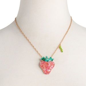 🎉LAST PIECE 🎉 BETSEY JOHNSON Strawberry Necklace